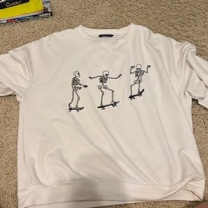 skeleton sweatshirt